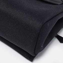 مملوكة مسبقًا حقيبة هيرمس هيرباغ زيب 20 جلد فاش هانتر وكانفاس ناتشورال توايل/إكرو