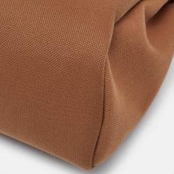 Pre Owned حقيبة هيرمس هيرباغ زيب 31 كانفاس إتش/إبيين وجلد أحمر