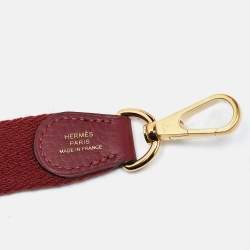 Pre Owned حقيبة هيرمس إيفلين TPM  جلد تشوكيليت كليمنس