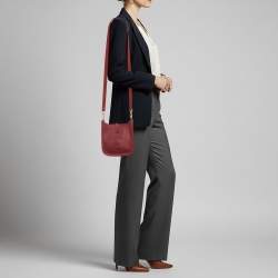 Pre Owned حقيبة هيرمس إيفلين TPM  جلد تشوكيليت كليمنس