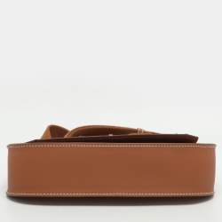 مملوكة مسبقًا حقيبة كتف هيرمس ميني جيبسي ر جلد إيفركلور بلو جين إكسسوار مطلي بلاديوم