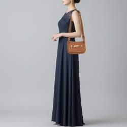 مملوكة مسبقًا حقيبة كتف هيرمس ميني جيبسير جلد إيفركلور بلو جين إكسسوار مطلي بلاديوم