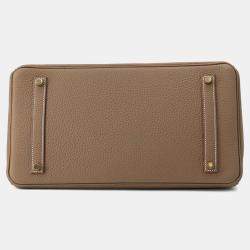 Pre Owned حقيبة هيرمس بيركين حجم 35 جلد توغو إيتوب