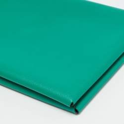 Pre Owned حقيبة هيرميز كالفى مقاس ممويس أبيض / أبيض تيتان جلد إيفركولور