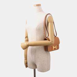 Pre Owned Hermes Constance 3 Miroir Gold Epsom Size Mini