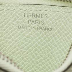 مملوكة مسبقًا هيرمس كونستانس سليم محفظة جلد إبسوم فيرت فيز