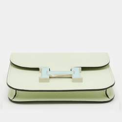 مملوكة مسبقًا هيرمس كونستانس سليم محفظة جلد إبسوم فيرت فيز