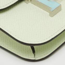 مملوكة مسبقًا هيرمس كونستانس سليم محفظة جلد إبسوم فيرت فيز