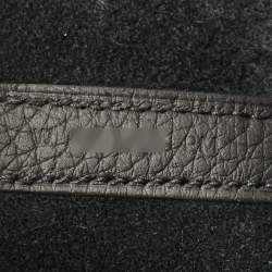 Pre Owned Hermes Picotin Lock 18 Noir Taurillon Clemence Leather Tote