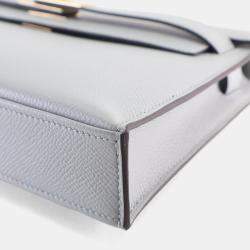 مملوكة مسبقًا Hermes Gris Pantin Epsom Kelly Elan