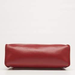 Pre Owned Hermès Herbag Zip 31 Rouge Piment/Ecru Berline Toile and Vache Hunter Top Handle Bag