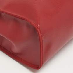 Pre Owned Hermès Herbag Zip 31 Rouge Piment/Ecru Berline Toile and Vache Hunter Top Handle Bag