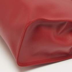 Pre Owned Hermès Herbag Zip 31 Rouge Piment/Ecru Berline Toile and Vache Hunter Top Handle Bag