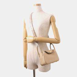 Pre Owned Hermes Lindy Verso Trench/Etoupe Taurillon Clemence Size Mini