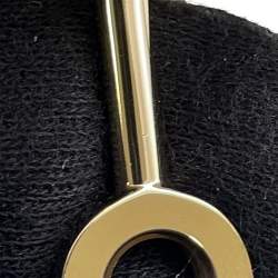 Pre Owned حقيبة هيرمس بوشتكيللي جلد سويفت كراي