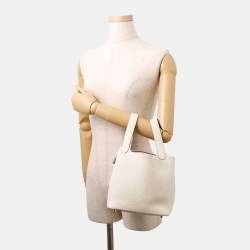مملوكة مسبقًا Hermes Picotin Lock Beton Taurillon Clemence Size Pm