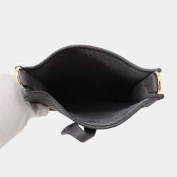 مملوكة مسبقًا Hermes Evelyne Amazon Sangle Cordage Ardoise/Blue Hydra Taurillon Clemence Size Tpm