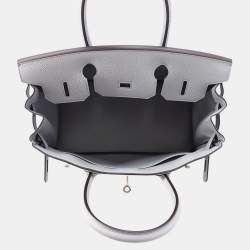 مملوكة مسبقًا حقيبة هيرمس بيركين 30 جلد توغو رمادي بانتين