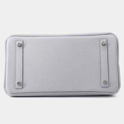 مملوكة مسبقًا حقيبة هيرمس بيركين 30 جلد توغو رمادي بانتين