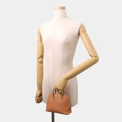 مملوكة مسبقًا Hermes Bolide 1923 Mini Gold Evercolor Calfskin Leather Top Handle Bag