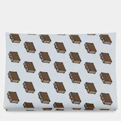 Pre Owned حقيبة هيرمس كالفي ديو نقش أزرق بريم جلد سويفت