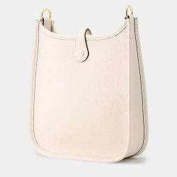 Pre Owned Hermes Evelyne Long Nata Taurillon Clemence Size Tpm