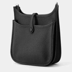 مملوكة مسبقًا حقيبة هيرمس إيفلين 3 جلد توريلون كليمونس أسود حجم 23