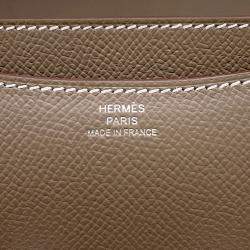 مملوكة مسبقًا حقيبة ميني هيرمس كونستانس3 ميروار إيتوب إبصوم حجم صغير