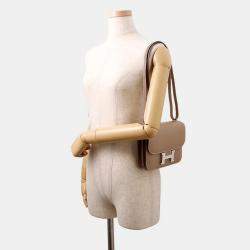 مملوكة مسبقًا حقيبة ميني هيرمس كونستانس3 ميروار إيتوب إبصوم حجم صغير