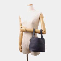 مملوكة مسبقًا Hermes Picotin Lock Blue Nuit Taurillon Clemence 18