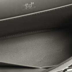 Pre Owned حقيبة هيرمس جيتا شفر ميسور جلدية سوداء للكتف