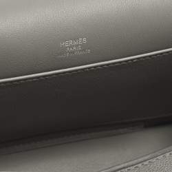 Pre Owned حقيبة هيرمس جيتا شفر ميسور جلدية سوداء للكتف