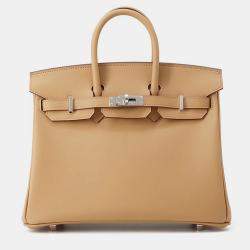 Pre Owned Hermes Birkin Biscuit Swift Leather Size 25