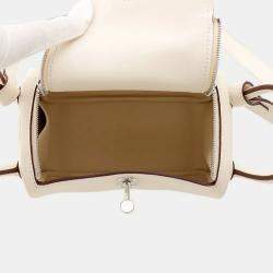 Pre Owned Hermes Lindy Nata Swift Leather Size Mini