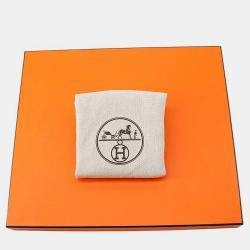 Pre Owned Hermes Videpoches Rougesellier Barenia Leather Fauve