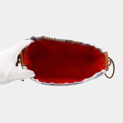 Pre Owned Hermes Fourbi Della Cavalleria Multicolor Silk100% Size 20