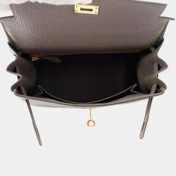 مملوكة مسبقًا حقيبة هيرمس كيلي ريتورن جلد توغو إتين حجم 25