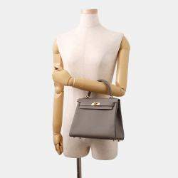 مملوكة مسبقًا حقيبة هيرمس كيلي ريتورن جلد توغو إتين حجم 25