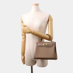 Pre Owned حقيبة هيرمس كيلي ريتورني إيتوب توغو جلد 25