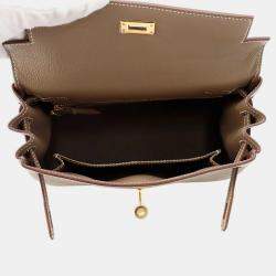 Pre Owned حقيبة هيرمس كيلي ريتورني إيتوب توغو جلد 25