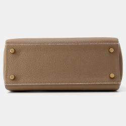 Pre Owned حقيبة هيرمس كيلي ريتورني إ يتوب توغو جلد 25