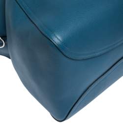 Pre Owned Hermes Colvert Evercolor Leather Palladium Hardware Oxer Top Handle Bag