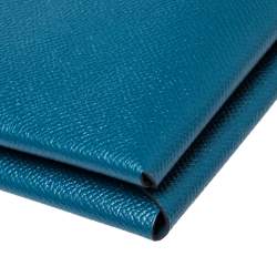 Pre Owned Hermes Colvert/Khaki Epsom Leather Calvi Pouch GM