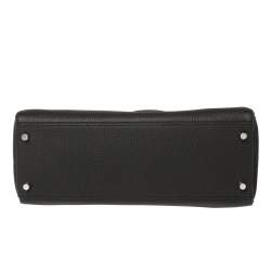 Hermes Black Togo Leather Palladium Hardware Kelly Retourne 32 Bag