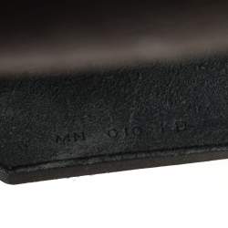 Pre Owned Hermes Black/Ebene Canvas and Leather Herbag Zip 31 Bag