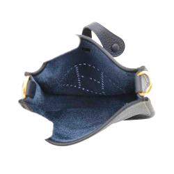 مملوكة مسبقًا Hermes Blue Clemence Leather Evelyne TPM Bag