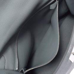 Hermes Grey Togo Leather Palladium Hardware Kelly Retourne 32 Bag 