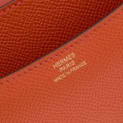 Pre Owned Hermés Terre Battue Epsom Leather Constance 18 Bag