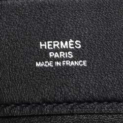 Pre Owned Hermes Black Milo and Swift Leather Aline Mini Bag