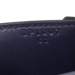 Pre Owned Hermes Encre Chevre Leather Mini Verrou Chaine Bag